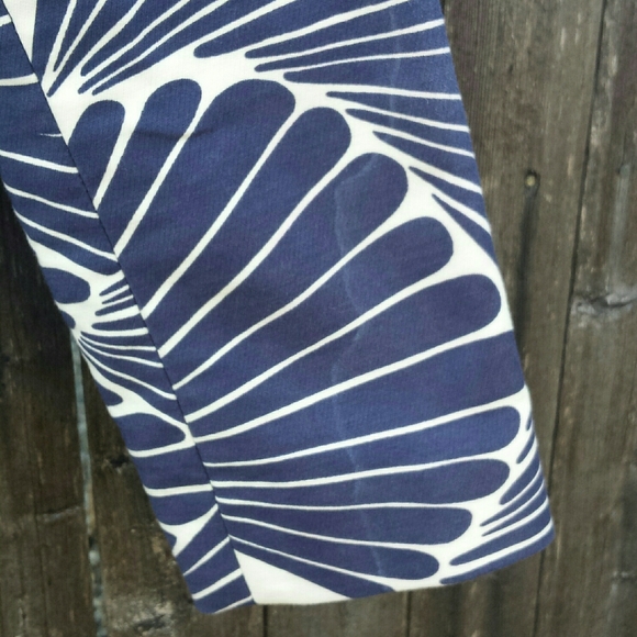 J Crew Navy White Fanfare Cropped Blazer 2 - Picture 13 of 14